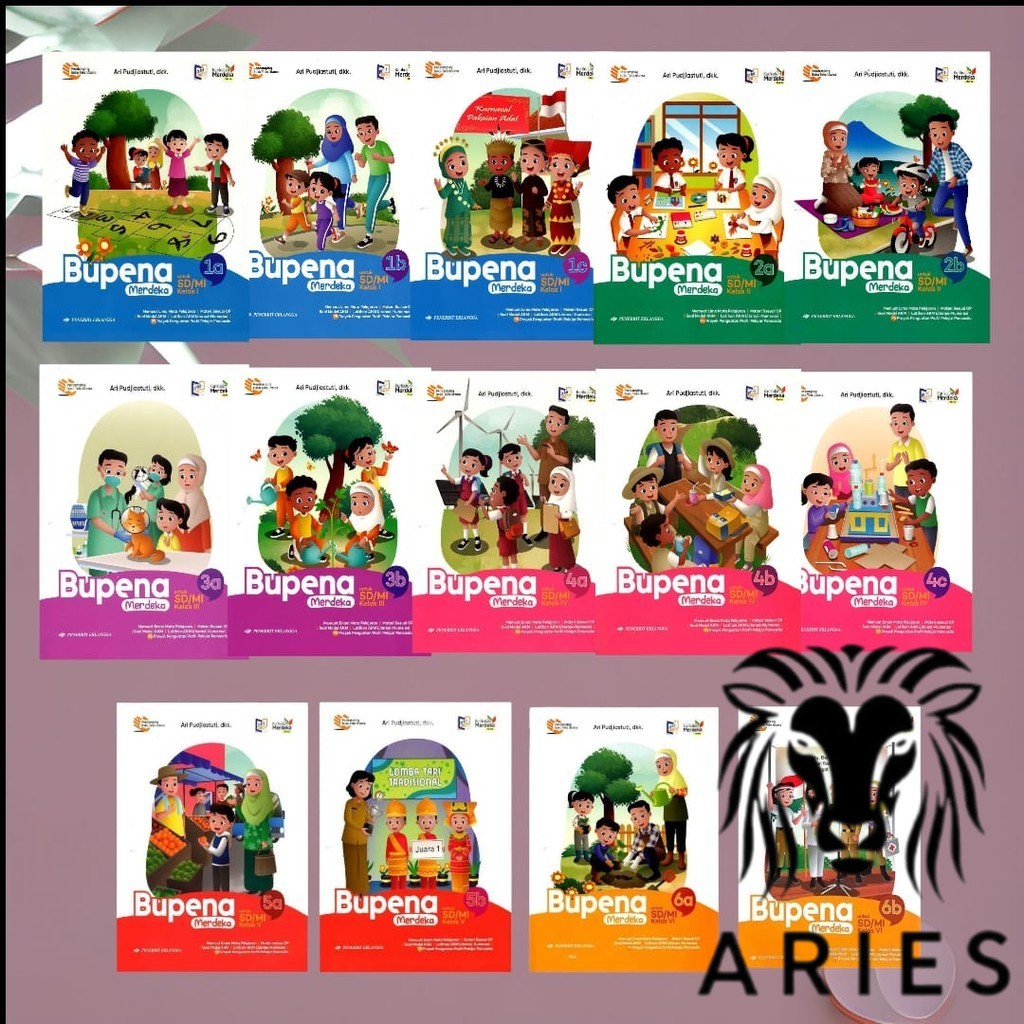 RE INDEPENDENT BUPENA BOOK 1A, 1B, 1C, 2A, 2B, 3A, 3B, 4A, 4B, 4C, 5A, 6A, 6A, 6B