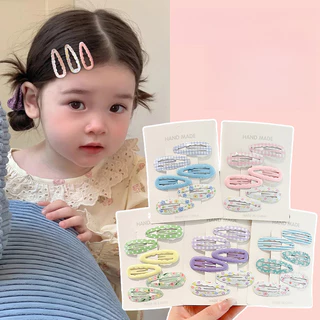 คลิปติดผมสีสันสดใสสำหรับเด็ก น่ารักตามสไตล์เกาหลี
