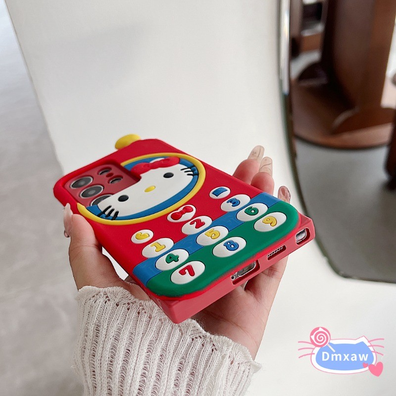 น่ารัก Hello Kitty เคสโทรศัพท์สําหรับ OPPO Reno 14 13 12 12F 11F 10 9 8 6 5 Pro Plus 8T 8Z 7Z 7 Lite 4 SE 3 Pro 2Z 2F 5G 4G ฝาครอบการ์ตูน Retro การออกแบบโทรศัพท์ ปลอกซิลิโคนอ่อนนุ่ม 3ง - รูปที่ 3