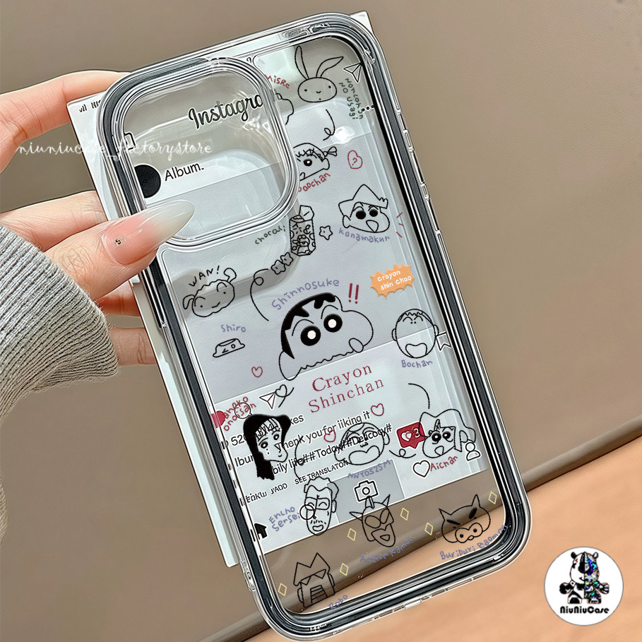 For iPhone 13 14 11 12 15 16 Pro Max 15 16 Plus เคส เด็กซน หรูหรา 2 ใน 1 มาการอง ลูกอมสีกันกระแทกกันชนนุ่ม ทีพียู ใสปก