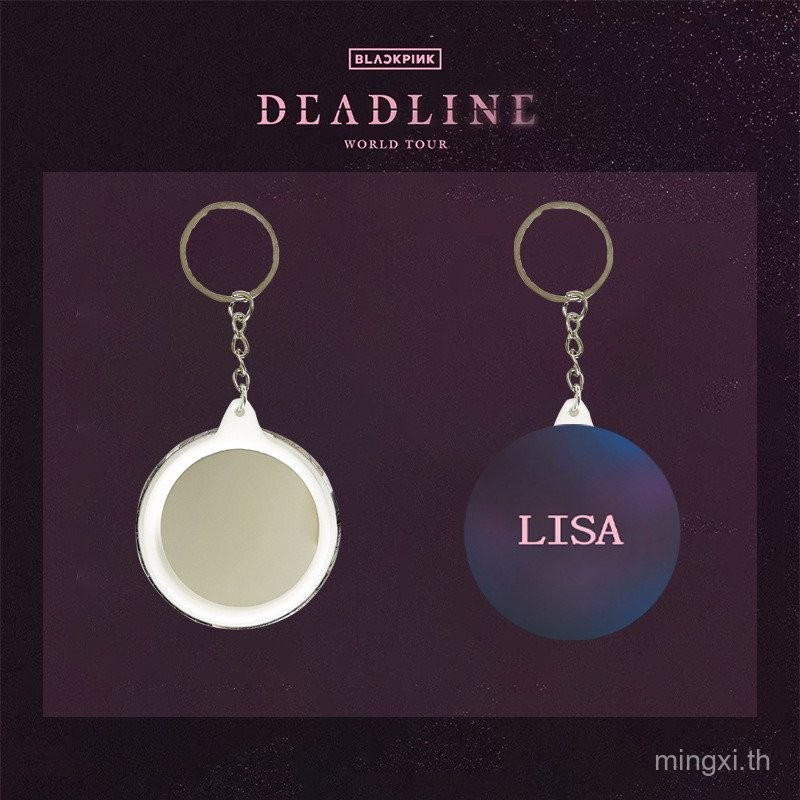 BLACKPINK Return Album < JUMP > อัลบั้มโลโก้ Tinplate Badge 6UY5