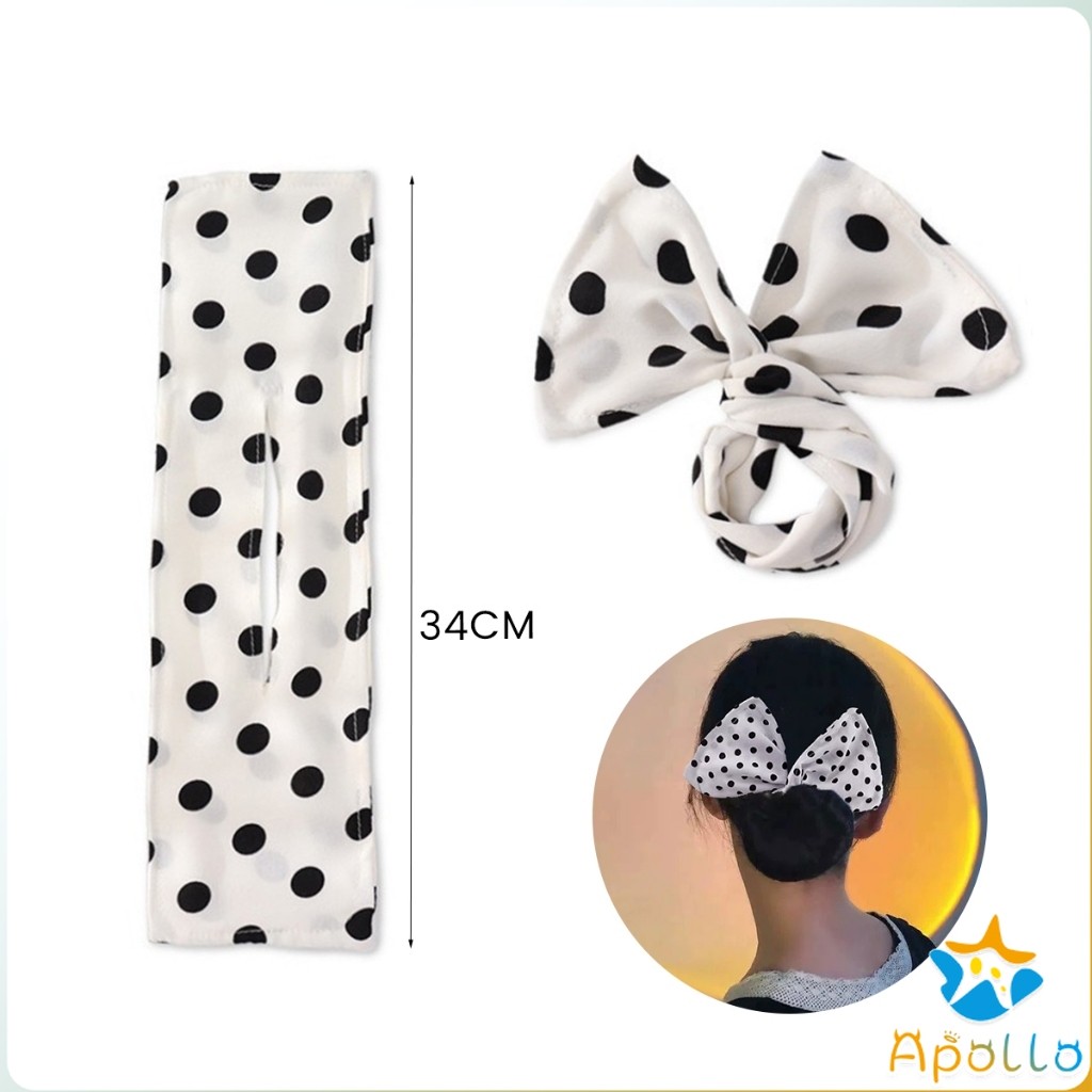 Apollo ลวดมัดผม ที่ติดผม แกนมวยผม  DIY จัดแต่งทรงผม Curly hair band - รูปที่ 5