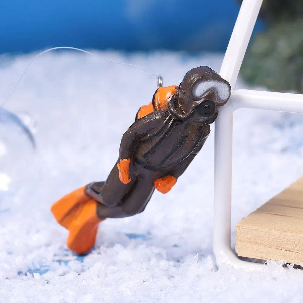 พร้อมจัดส่ง ของเล่นลอยน้ำ อุปกรณ์ตกแต่งตู้ปลา สำหรับตู้ปลา ตกแต่งตู้ปลา Interesg Floag - รูปที่ 6