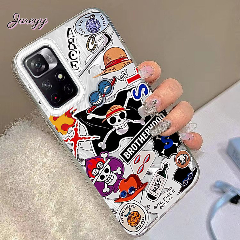 RedmiกรณีOne PieceธงเหมาะสําหรับRedmiหมายเหตุ10 12 13C 13 9C 10A 9C 9 9A 13 8 A3 11 11s 14 10C A1 A2