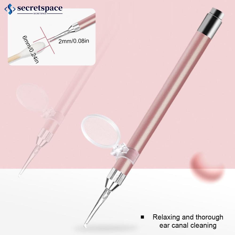 SECRETSPACE Baby Ear Cleaner ช้อนหู Digger LED Flash Light Visual เด็ก Earpick Visual เด็ก Earpick ช