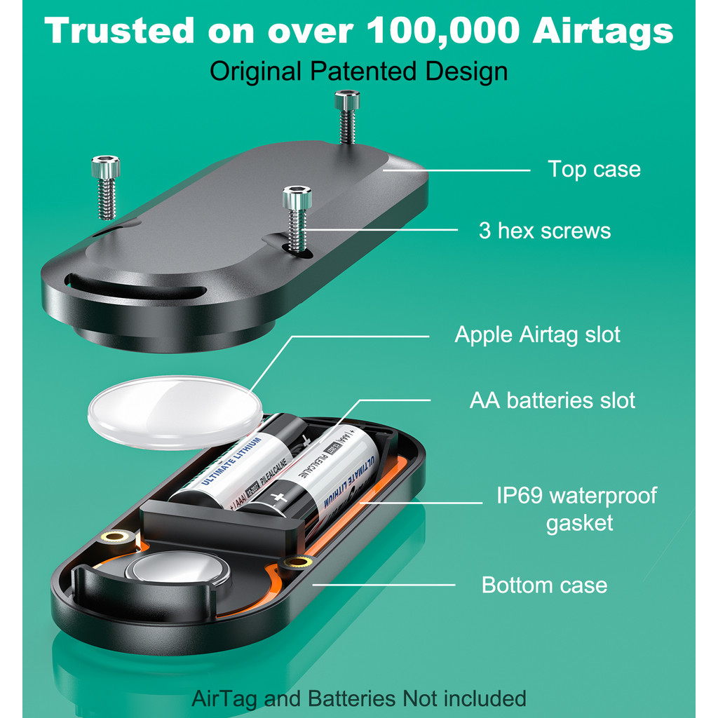 Fonken แม่เหล็กแบบพกพาสําหรับ Airtag 10 รูปที่ 4