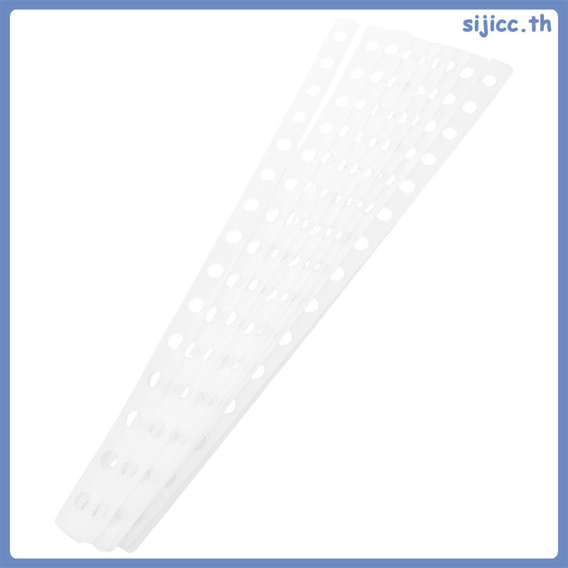 12pcs Clothing Hanger Organizer Strips Plastic Connectors For Garment Display