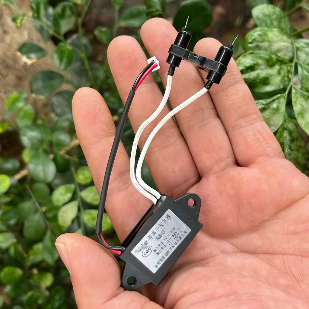 โมดูลเครื่องสร้างพลาสม่า DC 5V สำหรับ DIY ใช้ฟอกอากาศ กำจัดกลิ่น ฆ่าเชื้อ และลดฟอร์มาลดีไฮด์