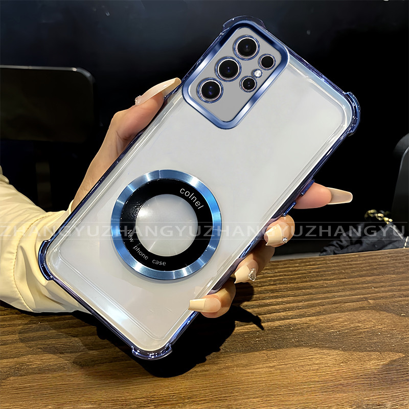 เคสสําหรับ Samsung S24 S25 ULTRA เคสโทรศัพท์ใหม่กันกระแทกแม่เหล็กปลอกอ่อน SZ27