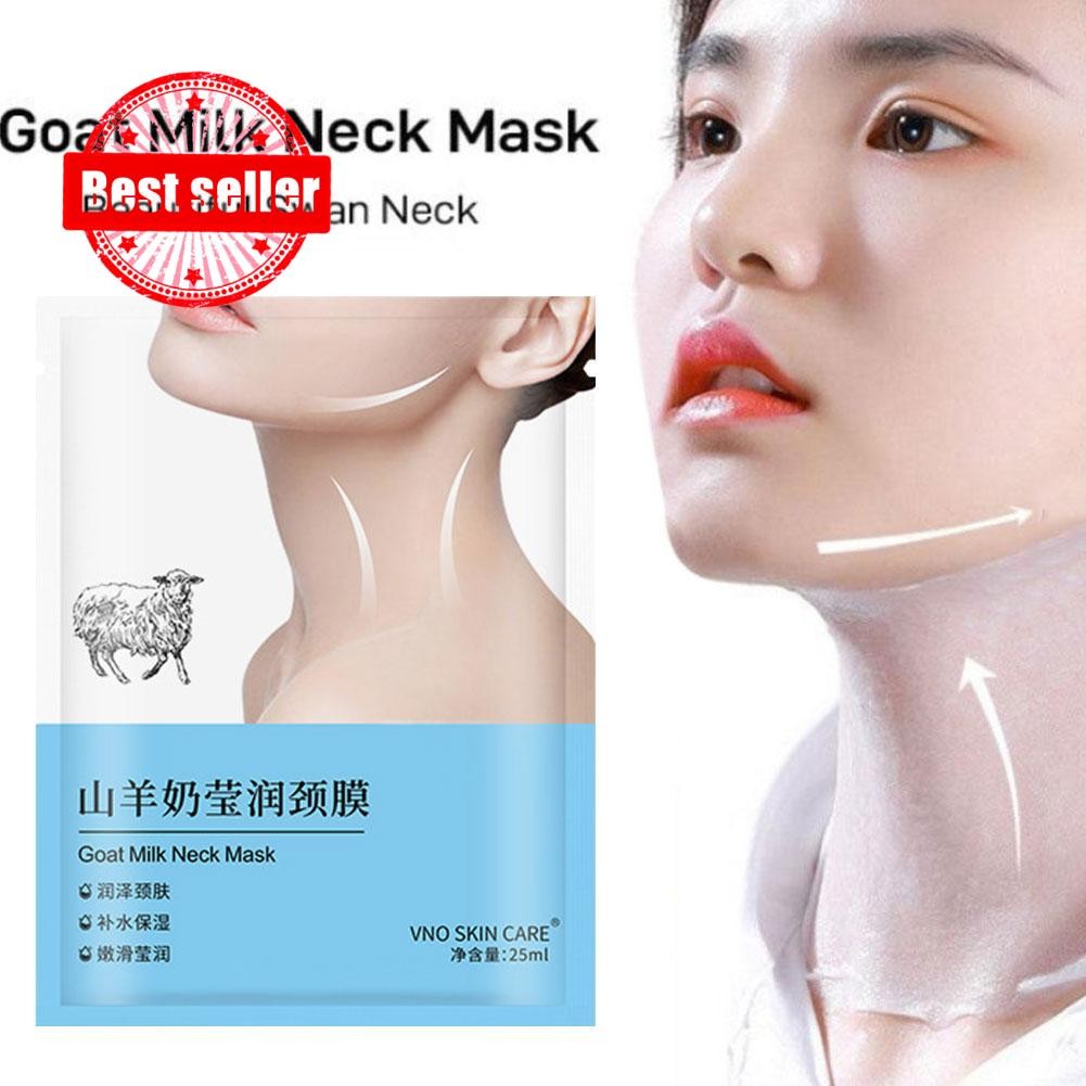 นมแพะคอเมมเบรน Desalination Neck Line Patch Hydrating Products Cream Moisturizing D3y0