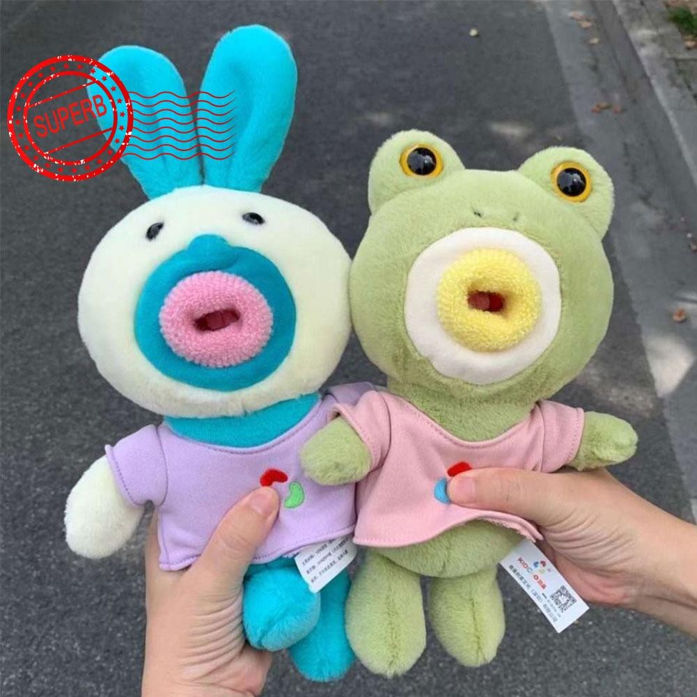 ตลก Nest ไส้กรอกปากตุ๊กตาร้องเพลงสตรอเบอร์รี่หมีน่าเกลียดน่ารักปากและของเล่นตุ๊กตา Wishes L7b7