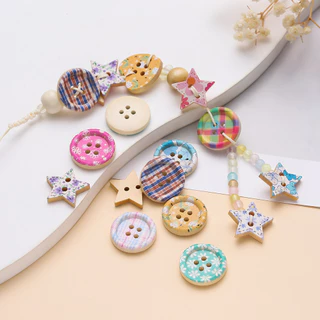 St.kunkka 5-10 ชิ้น น่ารัก ปุ่มที่ถอดออกได้ DIY เย็บอุปกรณ์เสริมเสื้อผ้า