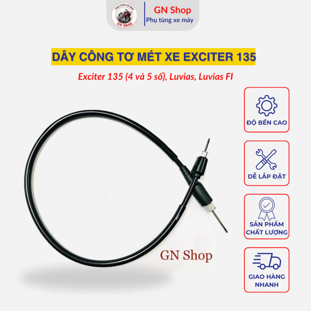 Exciter 135 - Luvias - Luvias Fi Speedometer (นาฬิกา) สายไฟ Premium Grade 1