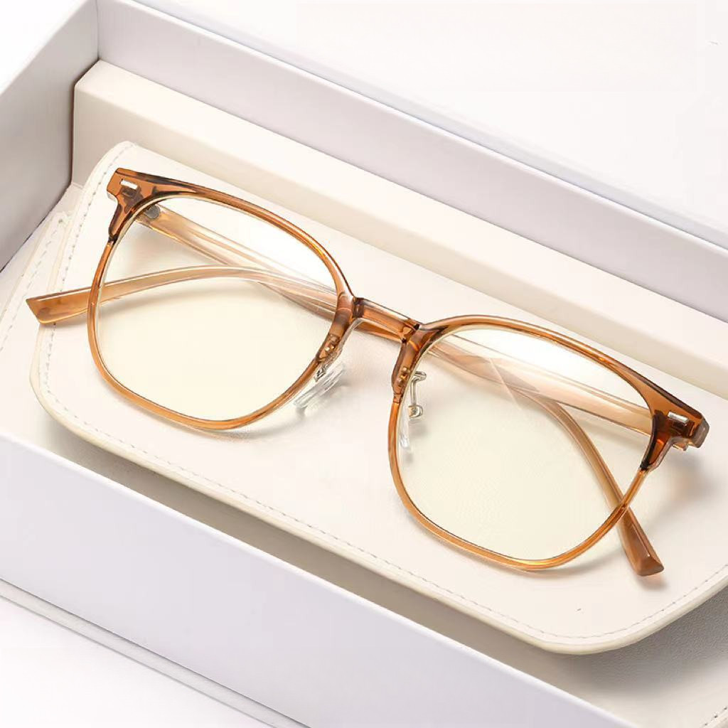 แว่นสายตายาวสำหรับอ่านหนังสือ แบบแฟชั่นป้องกันแสงสีฟ้า เหมาะสำหรับผู้ชาย ผู้หญิง และผู้สูงอายุ