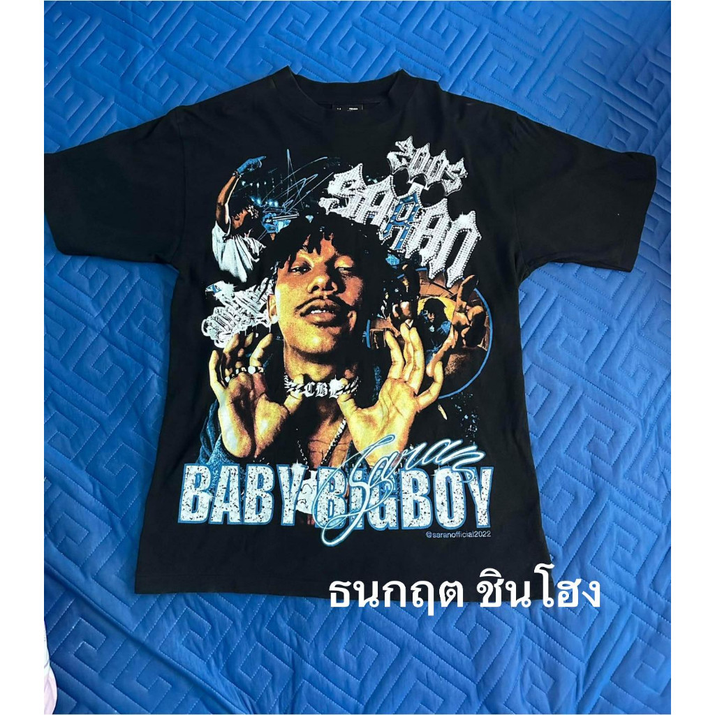 1MILL เสื้อยืดผ้าฝ้ายแท้สบายแขนสั้นอินเทรนด์สไตล์ฮิปฮอป unisex พิมพ์ Unisex S-5XL ขนาดเต็ม All-Match