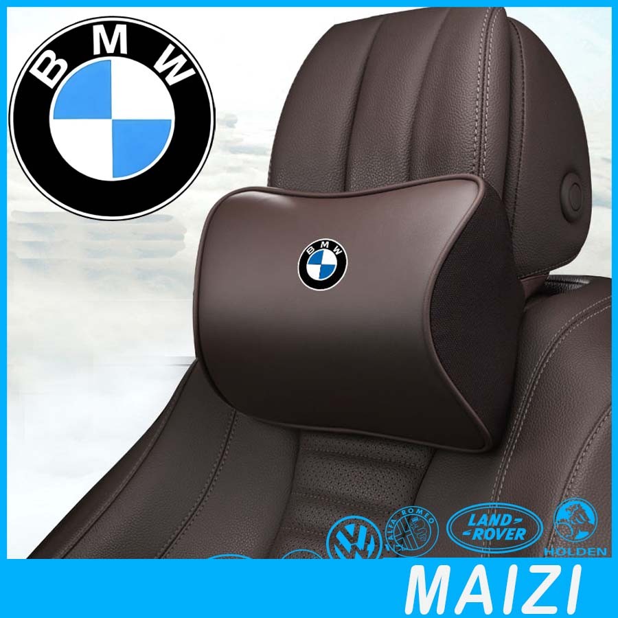 [READY] BMW F30 Leather Neck Support Headrest Lumbar Support BMW E46 Body Kit Car Decorative BMW G20