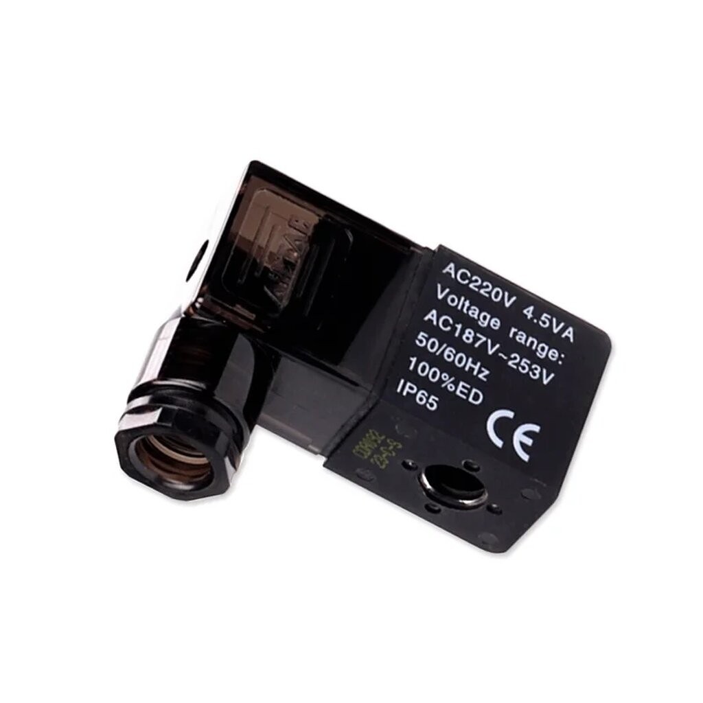 4V210 Coil Solenoid Valve คอยล์โซลินอยด์ 12V 24V 220V ราคา ถูกที่สุด ดีลบีเคเค แกลเลอรีภาพที่ 2
