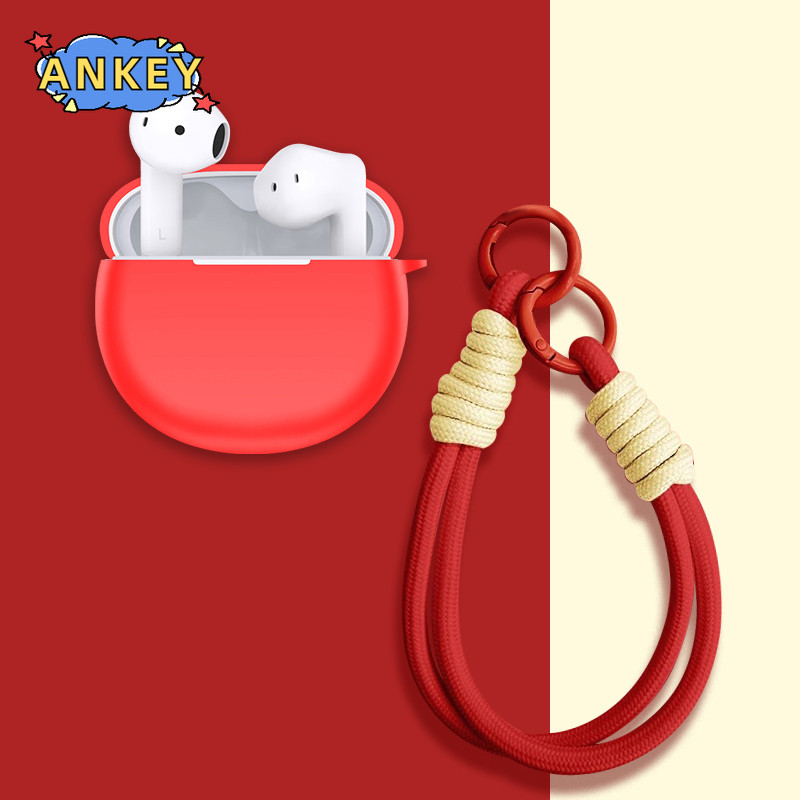 for Honor Choice Earbuds X7e Case Soft Silicone Protective Portable Scratch Shock Resistant Shell wi