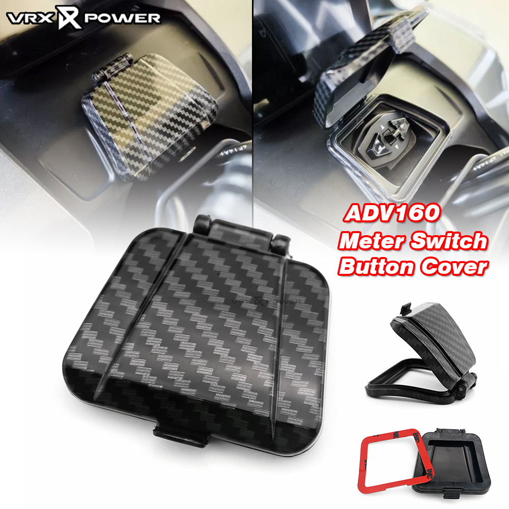 สําหรับ HONDA ADV160 2022-2024 รถจักรยานยนต์ ABS เมตรปุ่มสวิทช์ฝาครอบกันน้ํา Protector