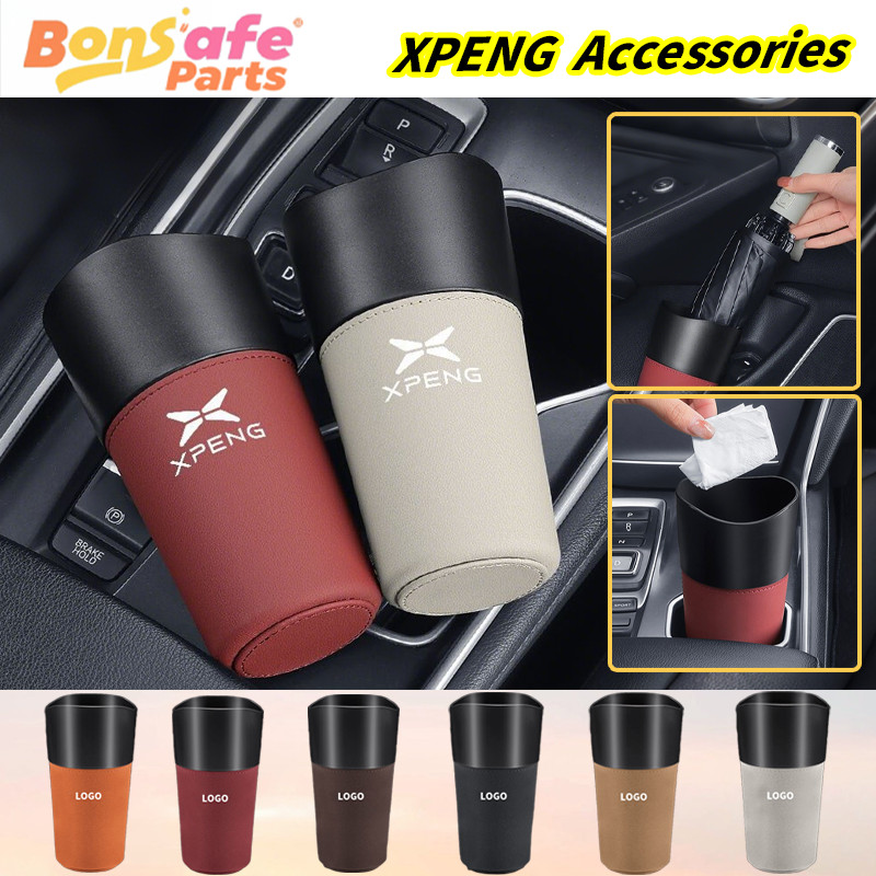 XPENG G6 ถังขยะรถยนต์ XPENG X9 ที่วางแก้วในรถยนต์ XPENG ถังเก็บรถ อุปกรณ์ตกแต่งภายในรถยนต์  ที่วางแก