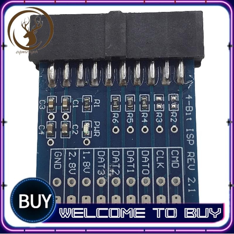 อะแดปเตอร์ใหม่ JTAG , ISP 4-BIT ISP REV 2.1 สําหรับ Easy Jtag Plus Box / เครื่องมือ ESAYJTAG