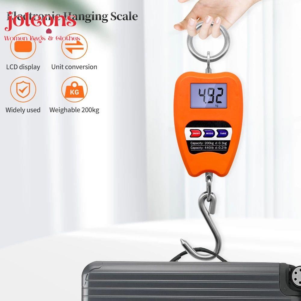 JOLEONS Crane Scale Weight Balance Portable High Precision LCD Digital Scale