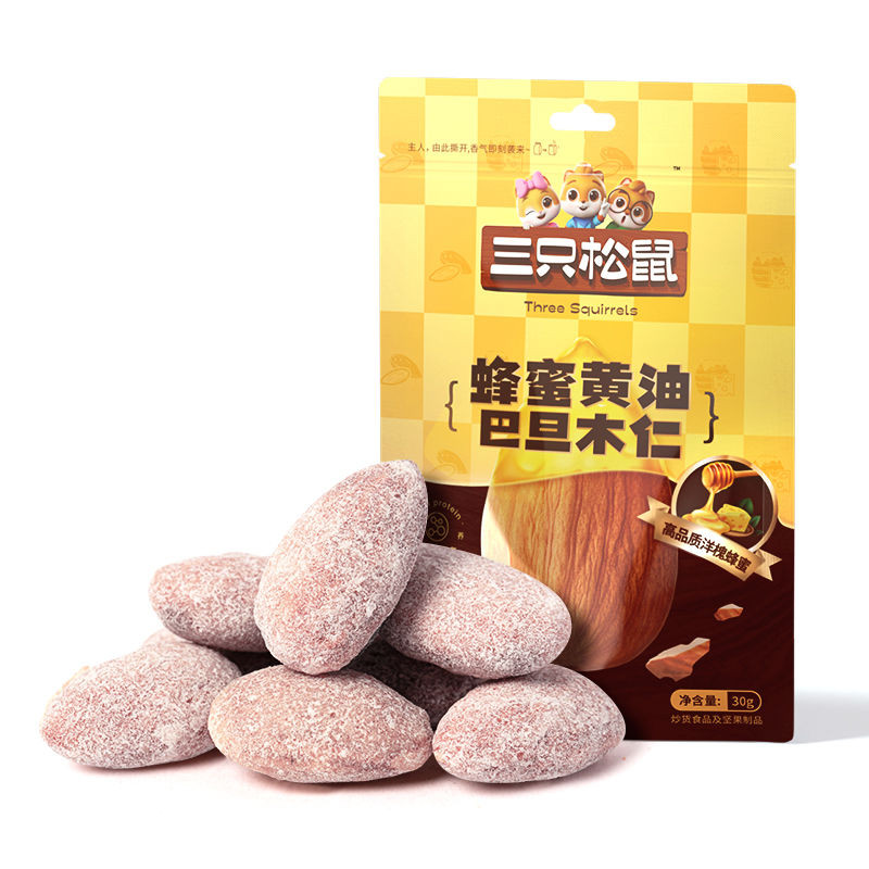 ร้านค้าแนะนําสินค้า Three Squirrels Honey Butter Batam Nuts Casual Squirrels, Honey, Butter, Batam N