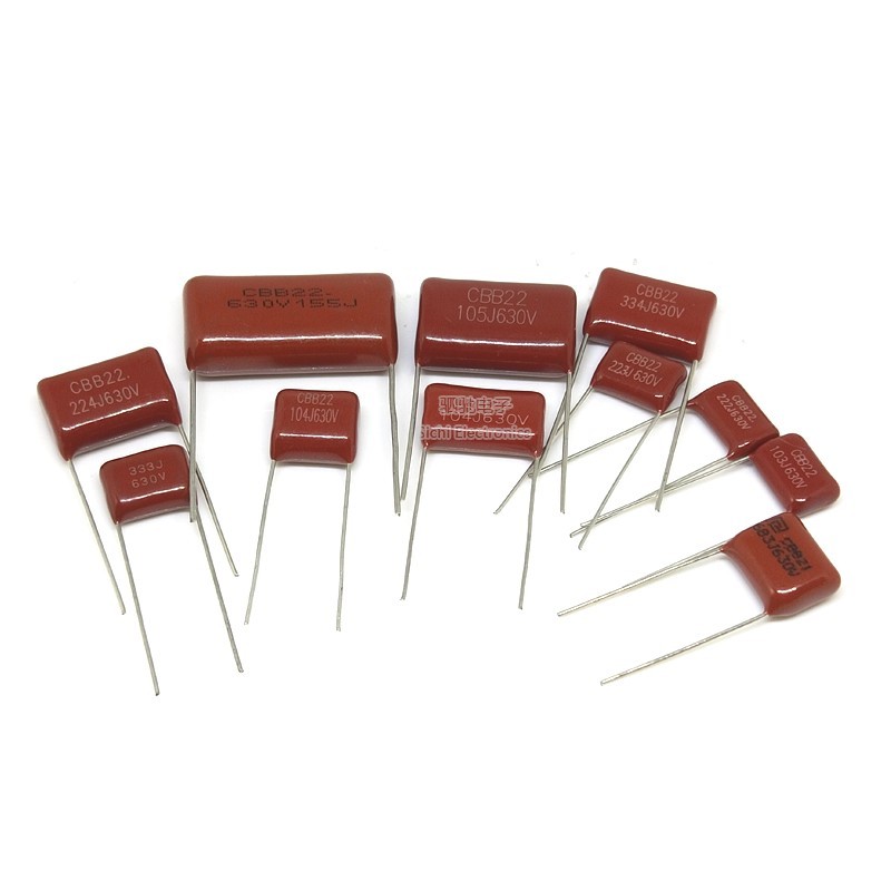 CBB ตัวเก็บประจุ 630V 105/155/102/222/22/2273/104/2243 0.1 UF 0.47 UF 1UF