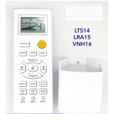 HAIER ไฮเออร์ เครื่องปรับอากาศ รีโมทคอนโทรล แบบเปลี่ยน ( 0010401715 P)lts14,lra15,vnh16..