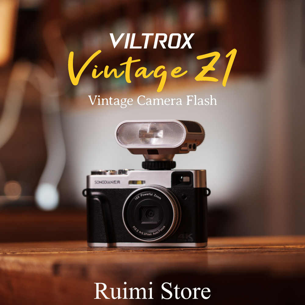 Viltrox Vintage Z1 Mini Retro SpeedLight Flash Hot Shoe แฟลชสากล