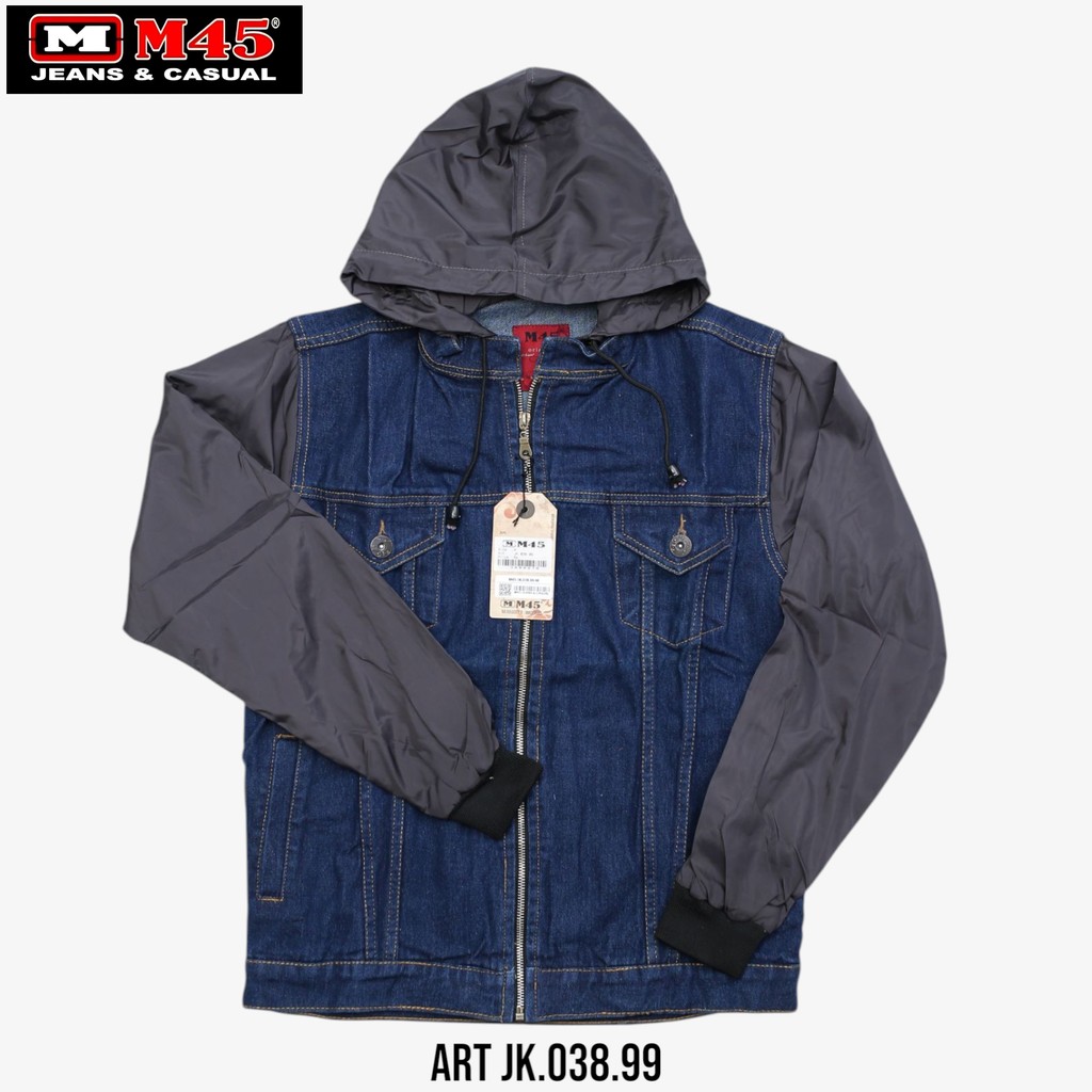 M45 แจ็คเก็ตยีนส์ผู้ชาย - JK.038.99