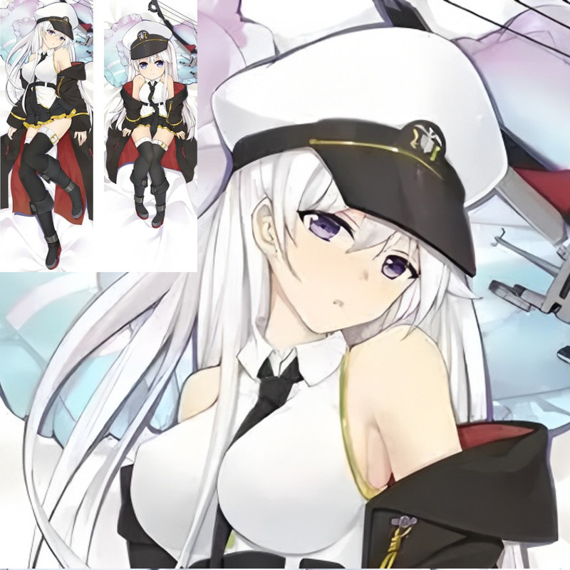 เกม Azur Lane USS Enterprise Dakimakura กรณีโยนเบาะพีชผิวหมอนคอลเลกชัน 6 ขนาด