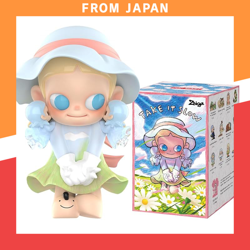 POP MART Zsiga Take It Slow Series - Assorted Box of 12 Premium Blind Box Figures