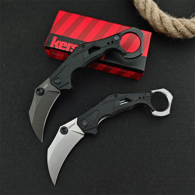 Kershaw2064 มีดพับ มัลติฟังก์ชั่นกลางแจ้ง ความแข็งสูง EDC ตั้งแคมป์เดินป่ากลางแจ้ง