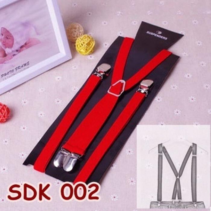 Unisex ผู้ใหญ่ Suspenders Party Jojon สายคล้องคองานแต่งงานเจ้าสาวอุปกรณ์เสริม SDK 002