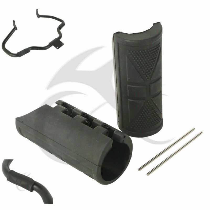 Gรถจักรยานยนต์1 1/4 "Engine Guard ยาง Peg สำหรับ Yamaha Dragstar V-Star Harley Touring Softail