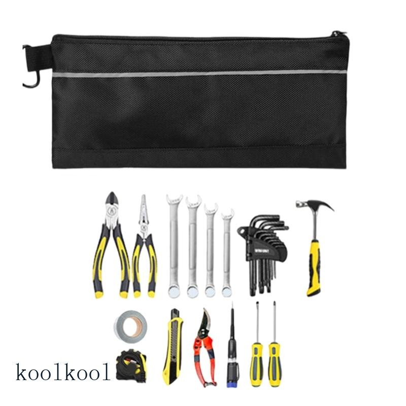 Kool Professional Electrician s Tool Organizer พร้อมปิดกระเป๋าเครื่องมือยูทิลิตี้