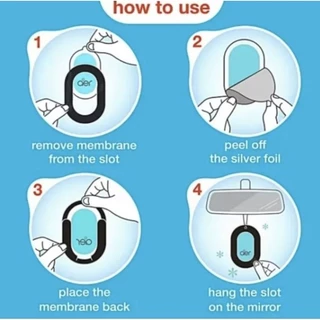 สปอร์ต น้ำหอมปรับอากาศในรถ 7.5 มลGodrej Aer O Hanging Car Air Freshener Gel 7.5g