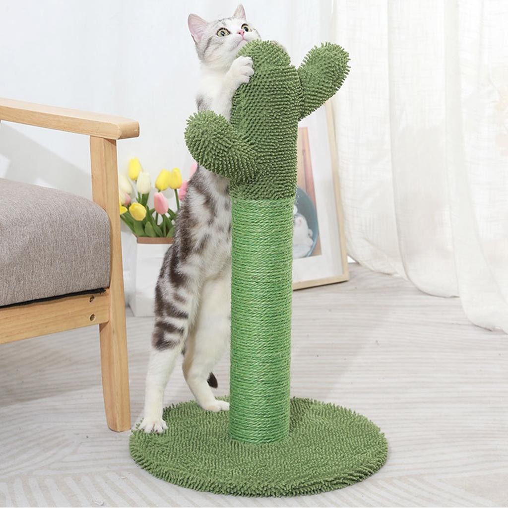 Moonbase-ph Cat Scratching Post ธรรมชาติ Sisal สูง Scratch Scratch Scratch Scratcher ปรับปรุงสําหรับ