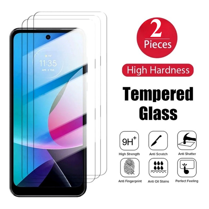 2PCS Full กระจกนิรภัยสีดําขอบฟิล์มสําหรับ Vivo Y78t Y77t Y77e Y77 t1 HD Clear Screen Protector สําหร