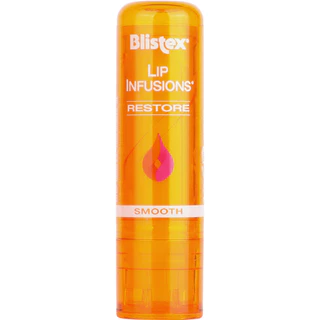 Blistex Lip Infusions Restore ลิปบาล์ม ลดการอักเสบ ปากแห้งแตกลอก ริมฝีปากชุ่มชื้น เรียบเนียน รับรองจากแพทย์ผิวหนัง USA