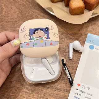 for Anker Soundcore Liberty 5 ANC Case Headphone Cover Water Sticker Starry Sky, Peach, Cartoon, Oil Painting, Art