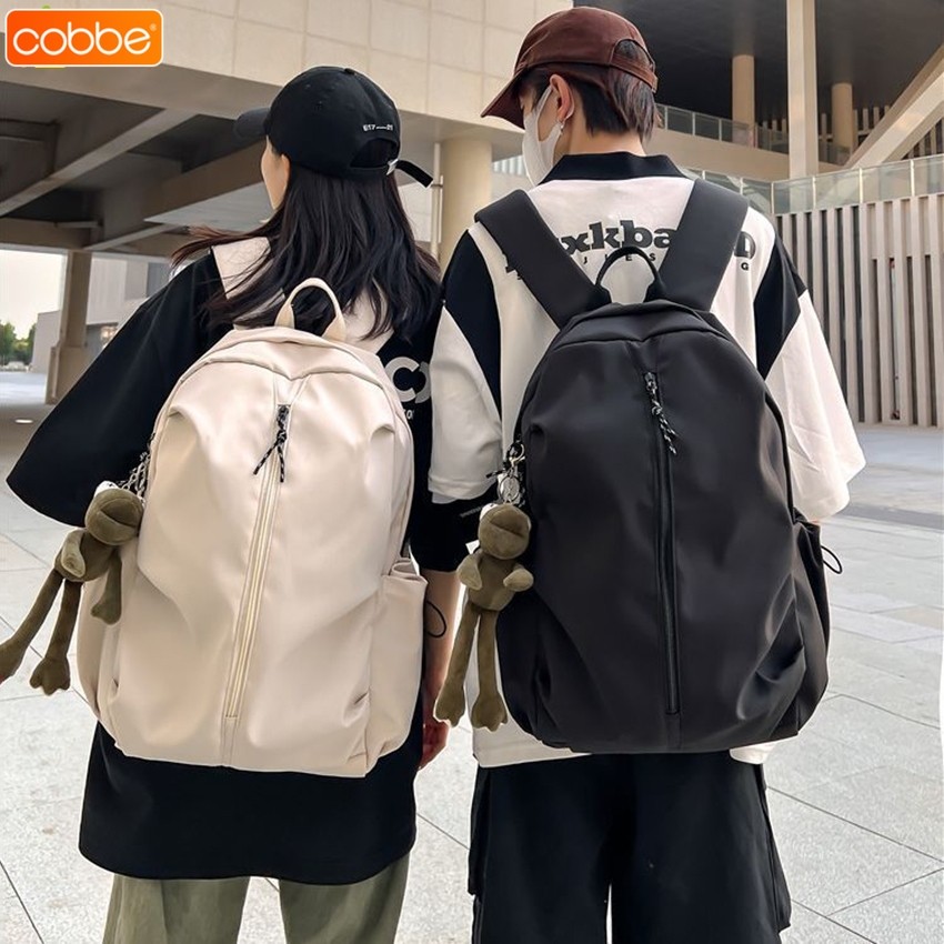Cobbe กระเป๋าอเนกประสงค์ กระเป๋าเป้สะพายหลังนักเรียน สําหรับผู้ชายและผู้หญิง นํ้าหนักเบา ทนทาน ไม่ขาดง่าย