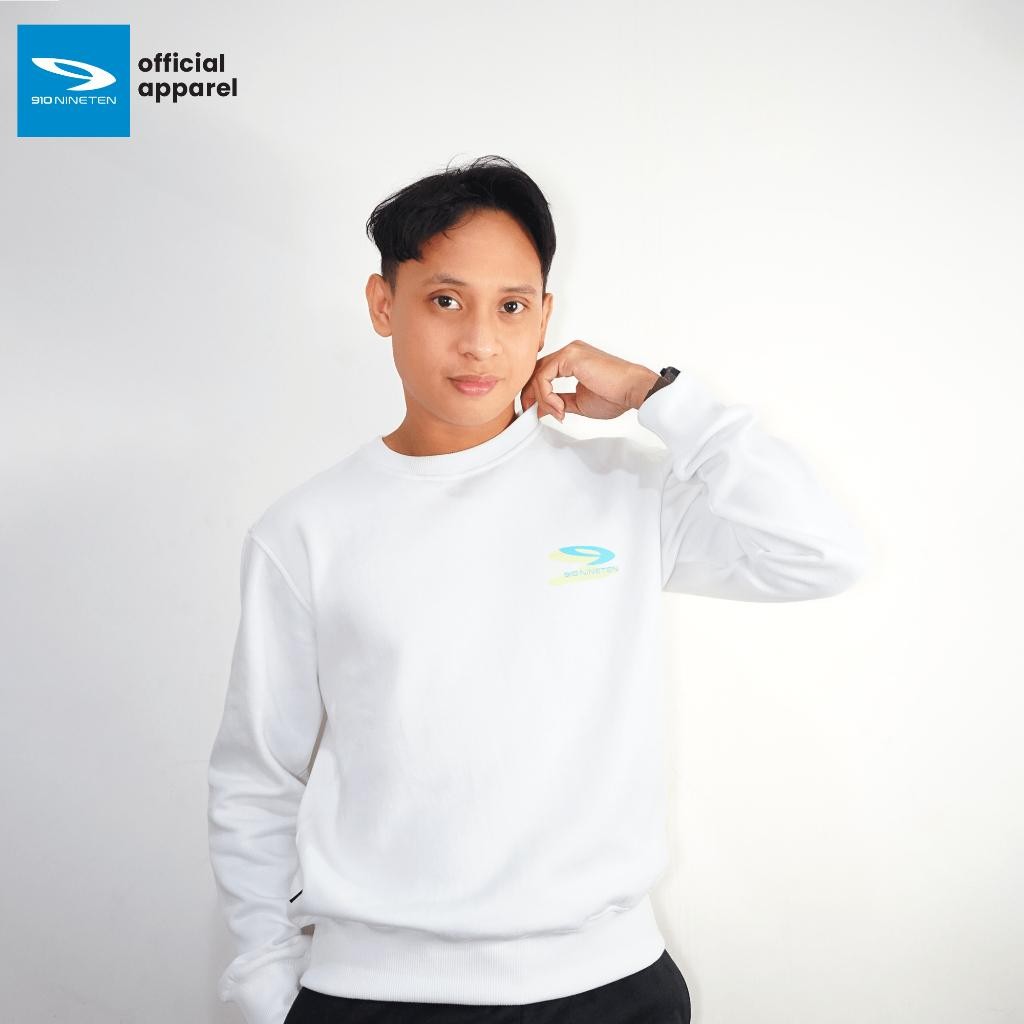 910Nineten FUYU SWETER (กิจกรรมรายวัน/กีฬา) - สีขาว
