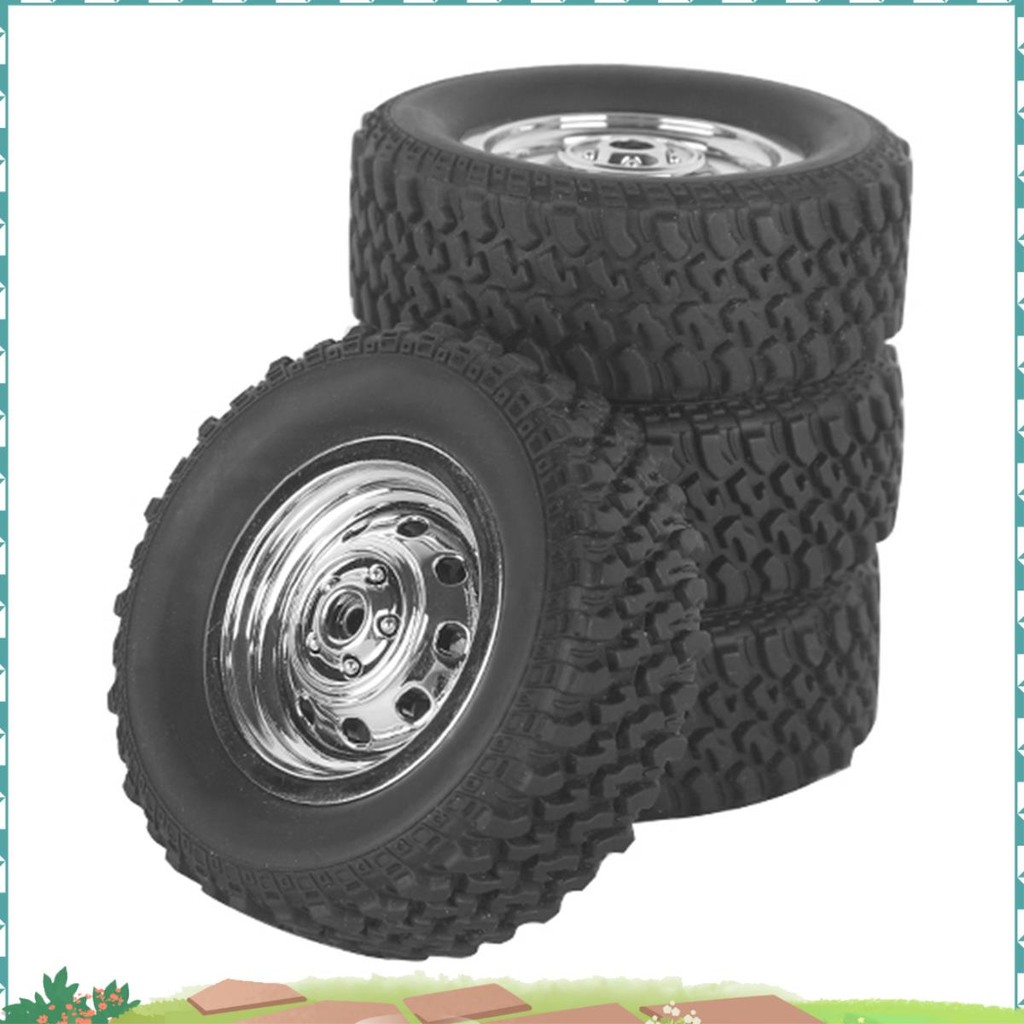 Uefrdkuwg 4 ชิ้น 60 มิลลิเมตรยางล้อสําหรับ LDRC LD1297 LD1299 RC รถอะไหล่อัพเกรดอุปกรณ์เสริม