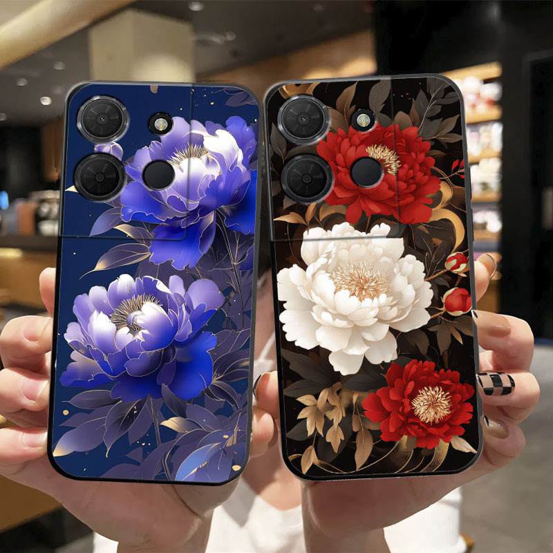 เคสโทรศัพท์สําหรับ TCL 503 505 T442M T509K กรณีซิลิโคนอ่อนนุ่มป้องกันปกหลังสําหรับ TCL 502 501 TCL50