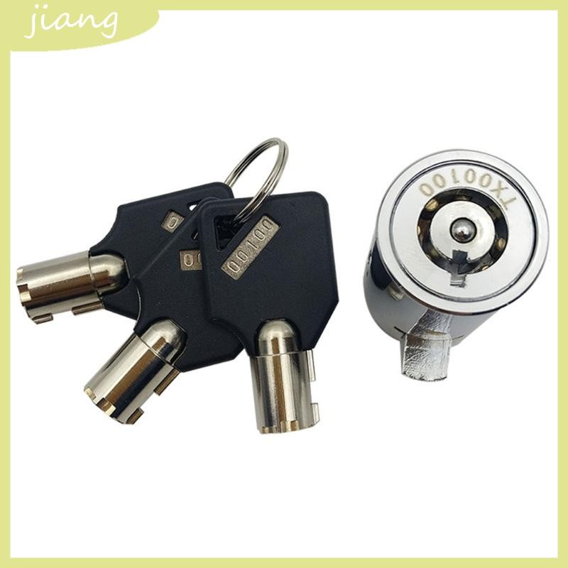 JN Anti-Snap Anti-Draw Anti-Theft Lock Core พร้อมปุ่ม Home Office Door Safety