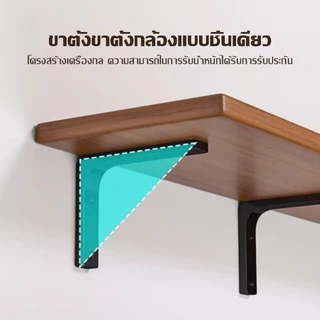 TM ชั้นวางของติดผนัง ชั้นวาง40/60/80/100cm หิ้งพระชั้นไม้ติดผนัง นตกแต่งบ้าน ชั้นไม้วางของ router wifi แบบหนา
