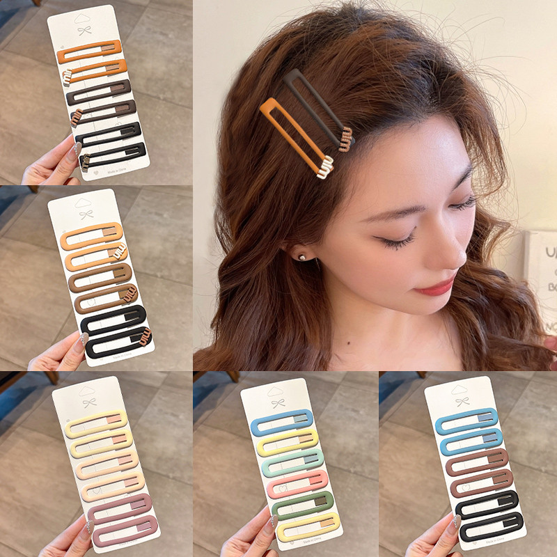 เครื่องประดับผมสไตล์เกาหลี BB Clip สำหรับเสริมสร้างลุคให้โดดเด่น