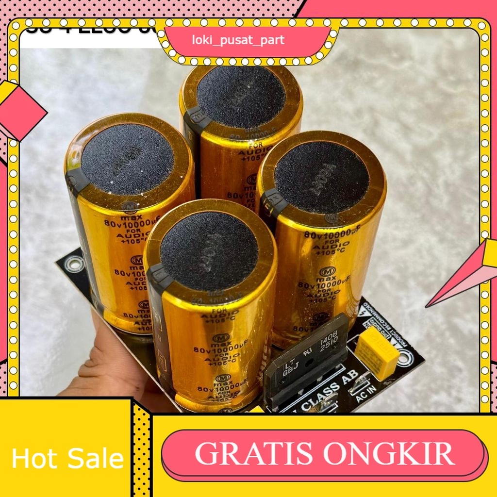 Original Elco Max 80 V 10000 UF 4 Psu